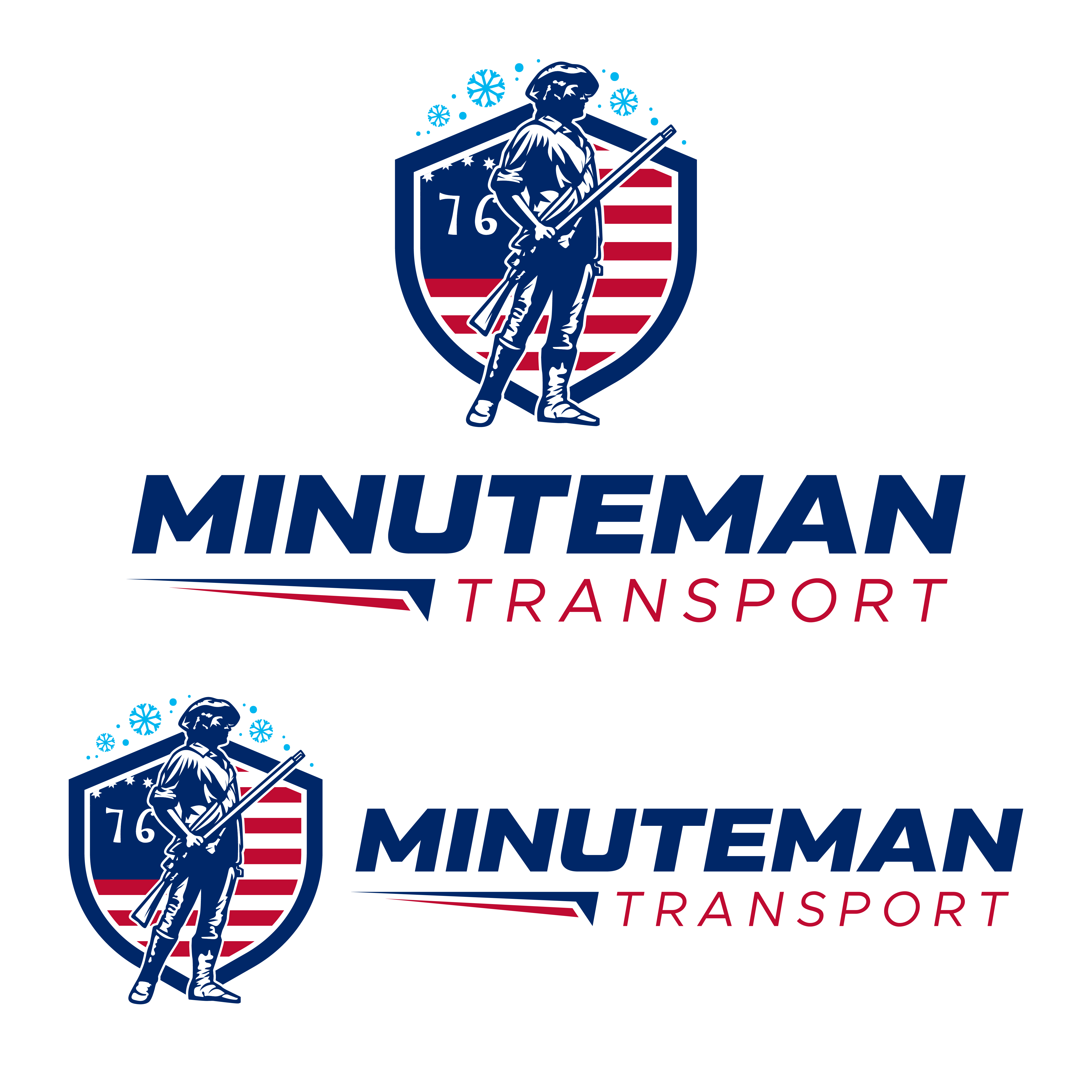 Design de Logo par John Mark Arts pour Minuteman Transport Inc. | Design #34526678