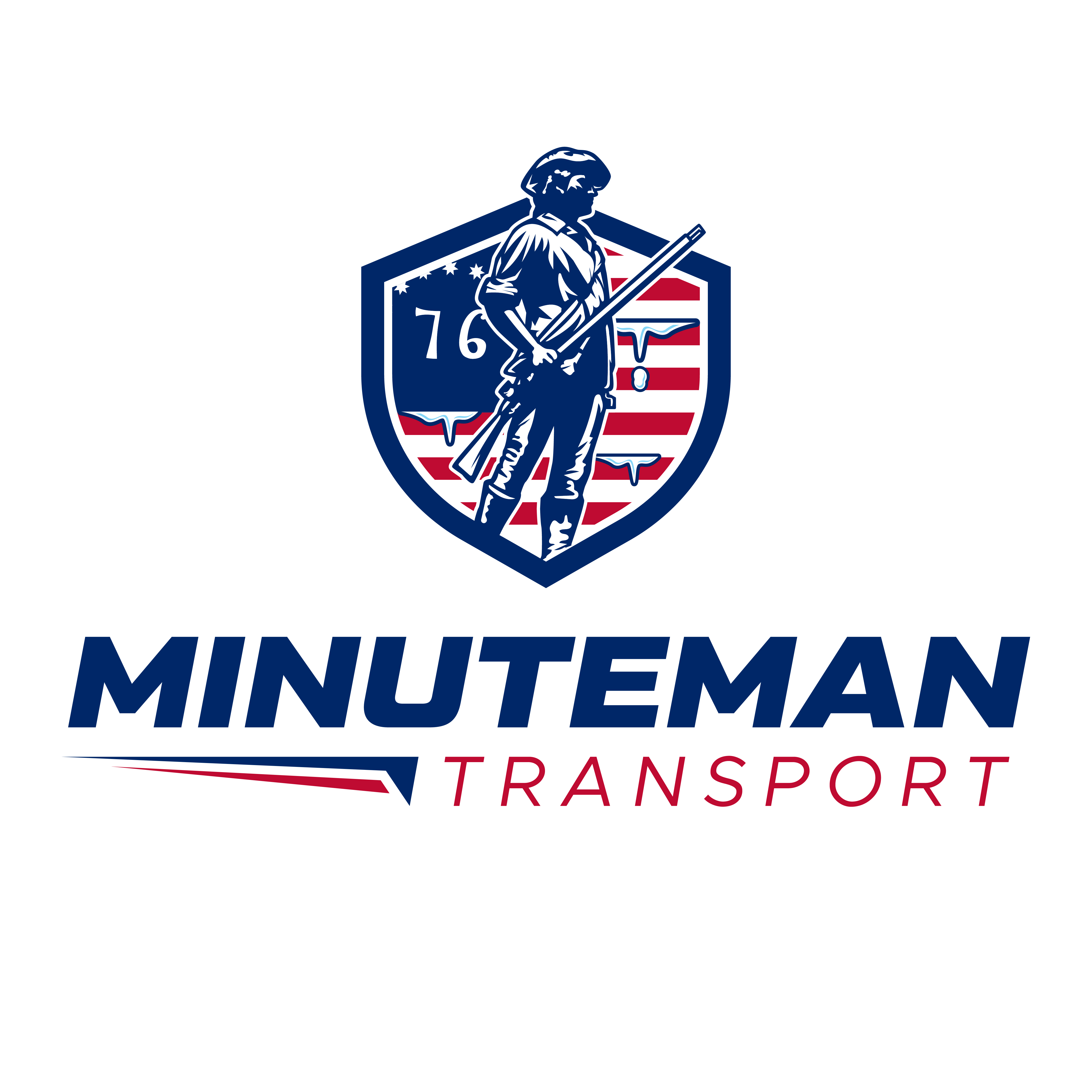 Diseño de Logo por John Mark Arts para Minuteman Transport Inc. | Diseño #34526871