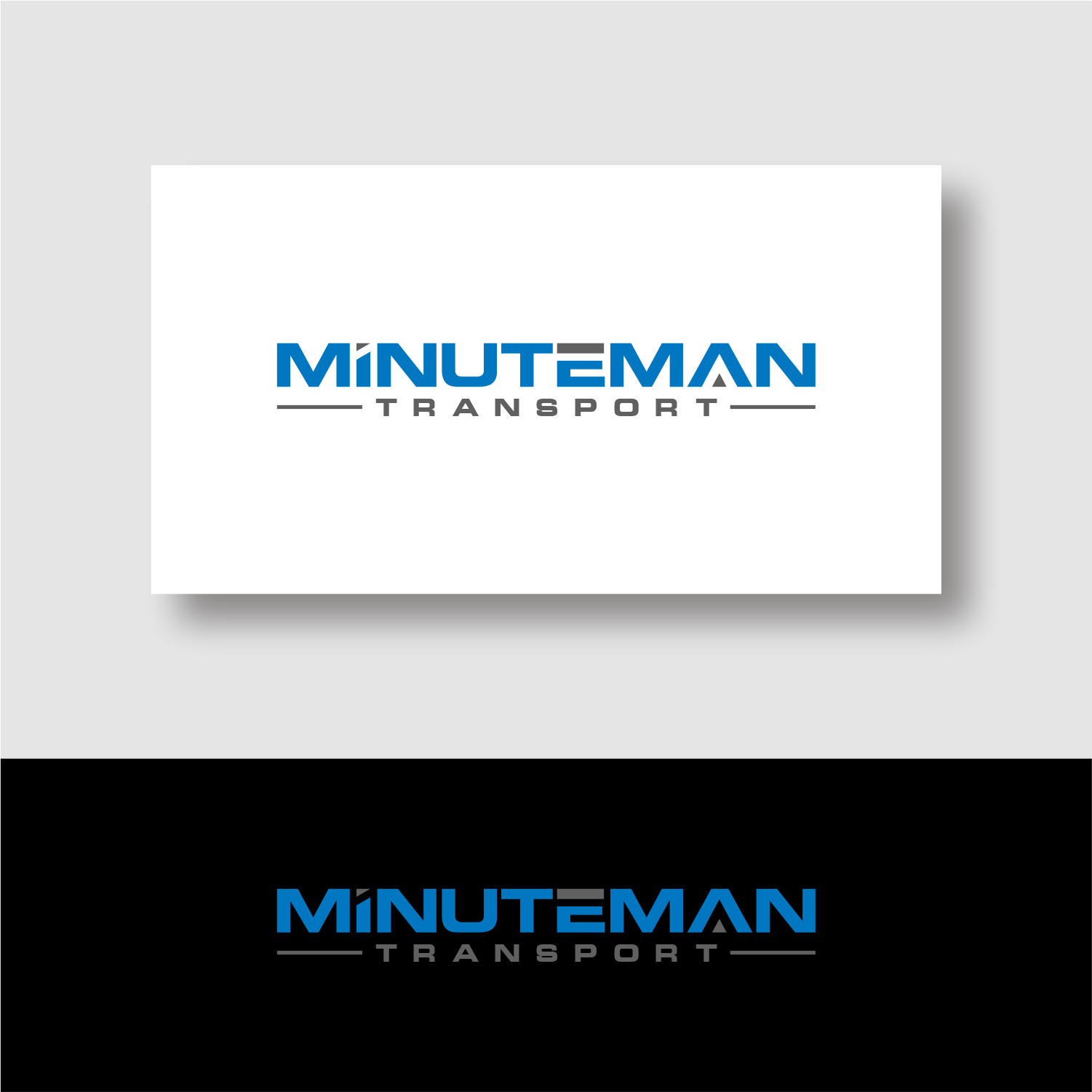 Logo Design by ganesaputu for Minuteman Transport Inc. | Design #34525141