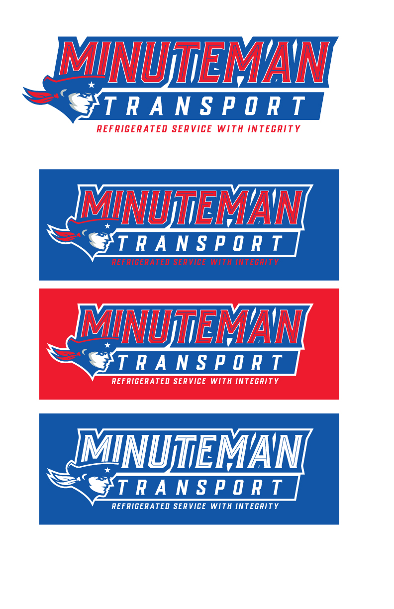 Logo Design by Mike Carroll for Minuteman Transport Inc. | Design #34571507