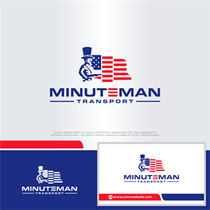 Logo Design by win it for Minuteman Transport Inc. | Design: #34528051