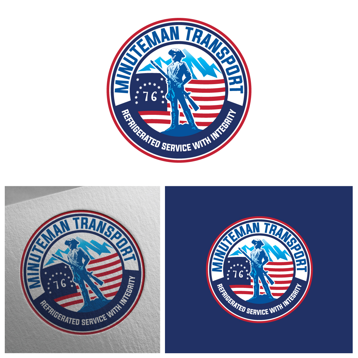 Logo Design by riya.mitra07j for Minuteman Transport Inc. | Design #34526010