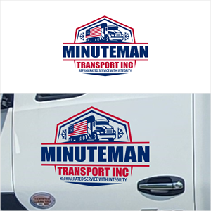 Logo Design by kolevvp for Minuteman Transport Inc. | Design: #34527504