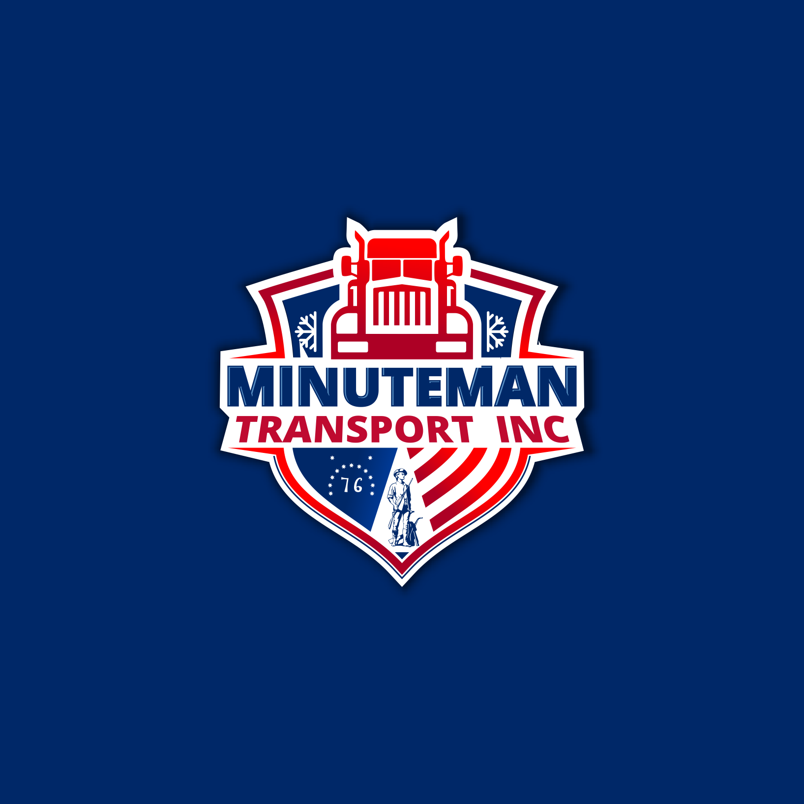 Logo Design by kolevvp for Minuteman Transport Inc. | Design #34559289