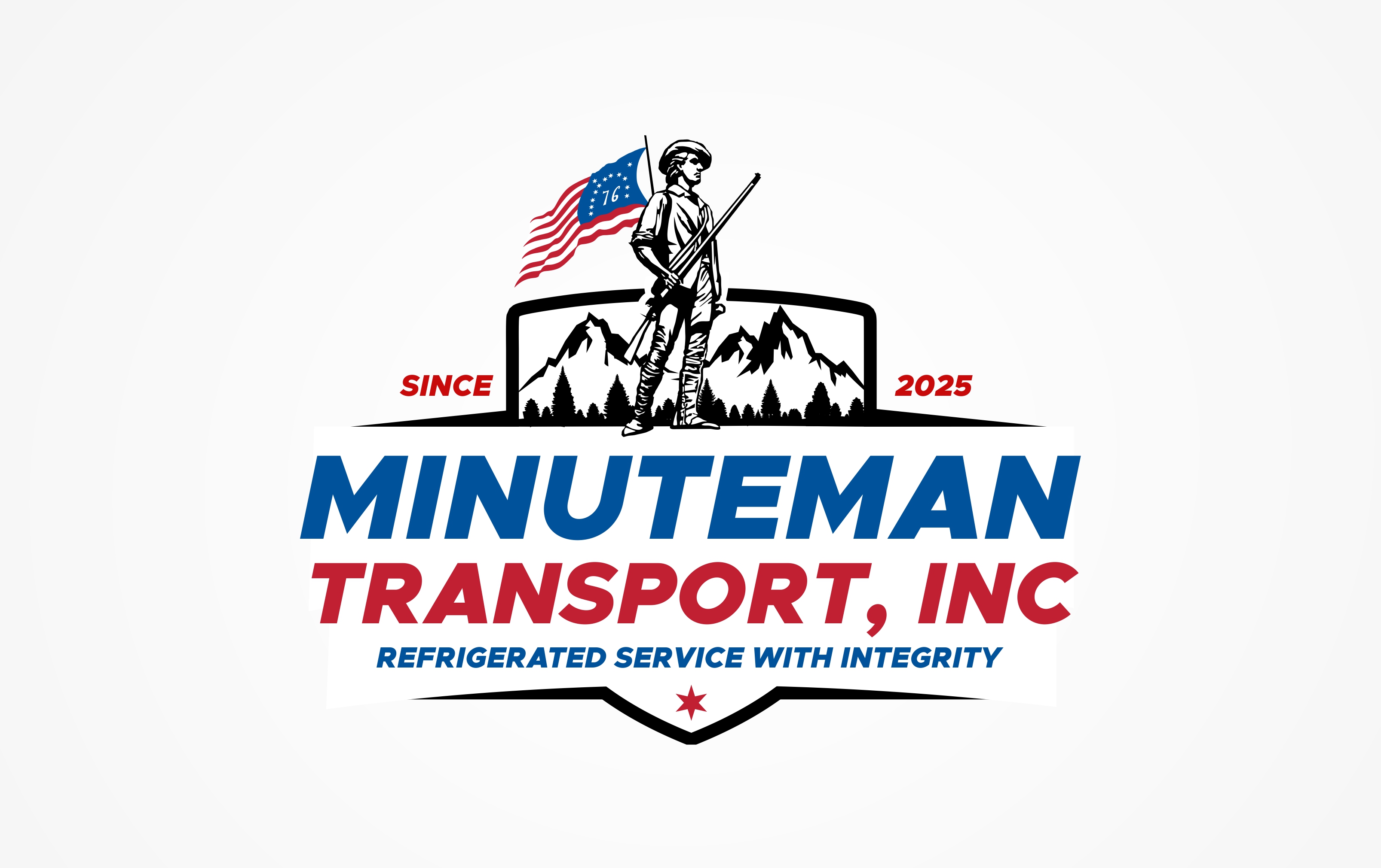 Logo Design by sachin95 for Minuteman Transport Inc. | Design #34573572