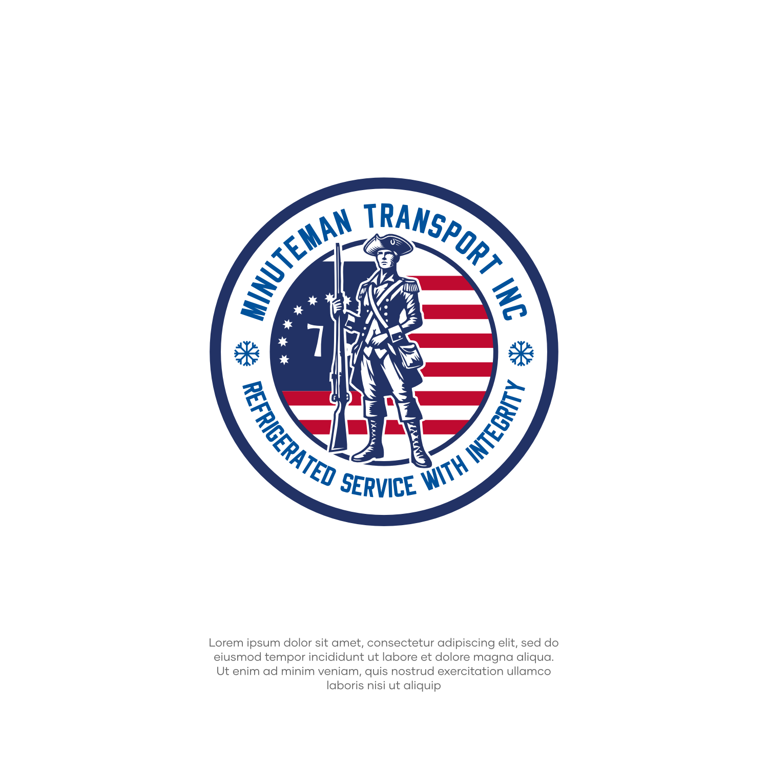 Logo Design by ThiagoB for Minuteman Transport Inc. | Design #34528882