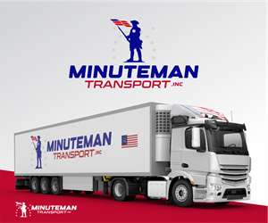 Logo Design by Valmor Harpia for Minuteman Transport Inc. | Design: #34530669