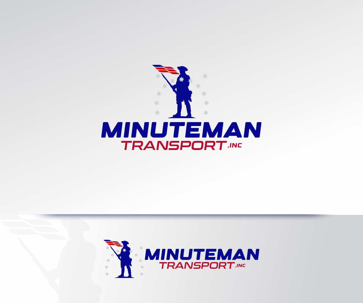 Logo Design by Valmor Harpia for Minuteman Transport Inc. | Design #34530671