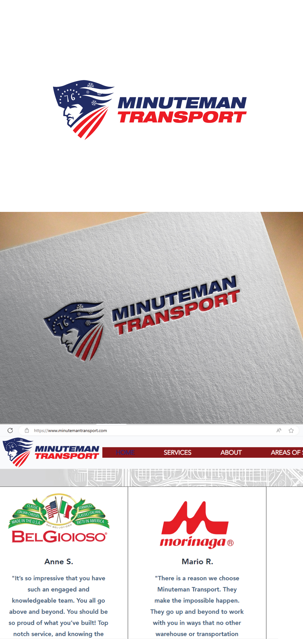 Design de Logo par designA78 pour Minuteman Transport Inc. | Design #34526159