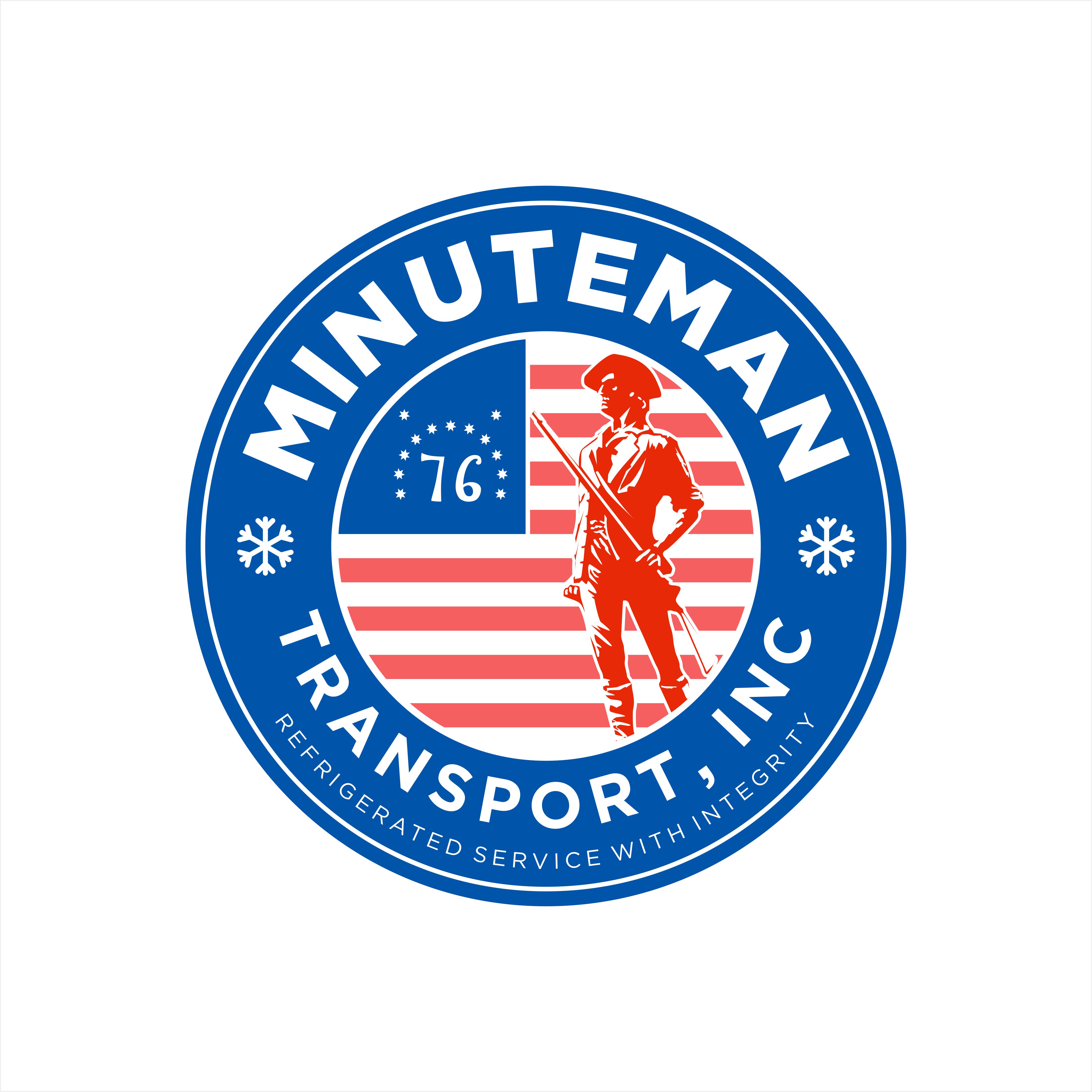 Logo Design by Manggalaraja for Minuteman Transport Inc. | Design #34602928