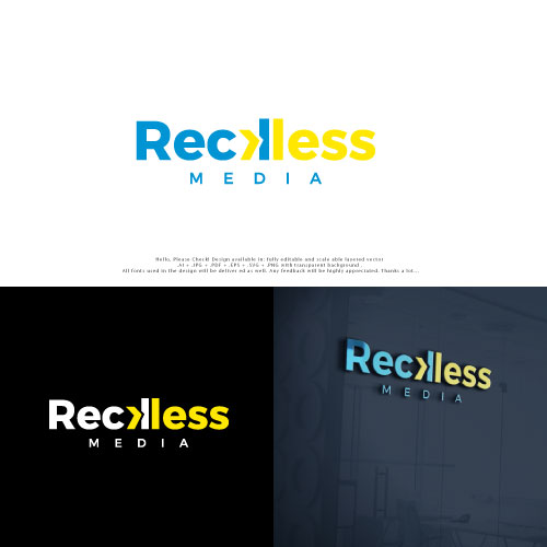 Logo-Design von Cliping_path für Reckless Media | Design #34558903