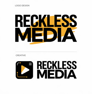 Logo Design by Christopher C for Reckless Media | Design: #34532973
