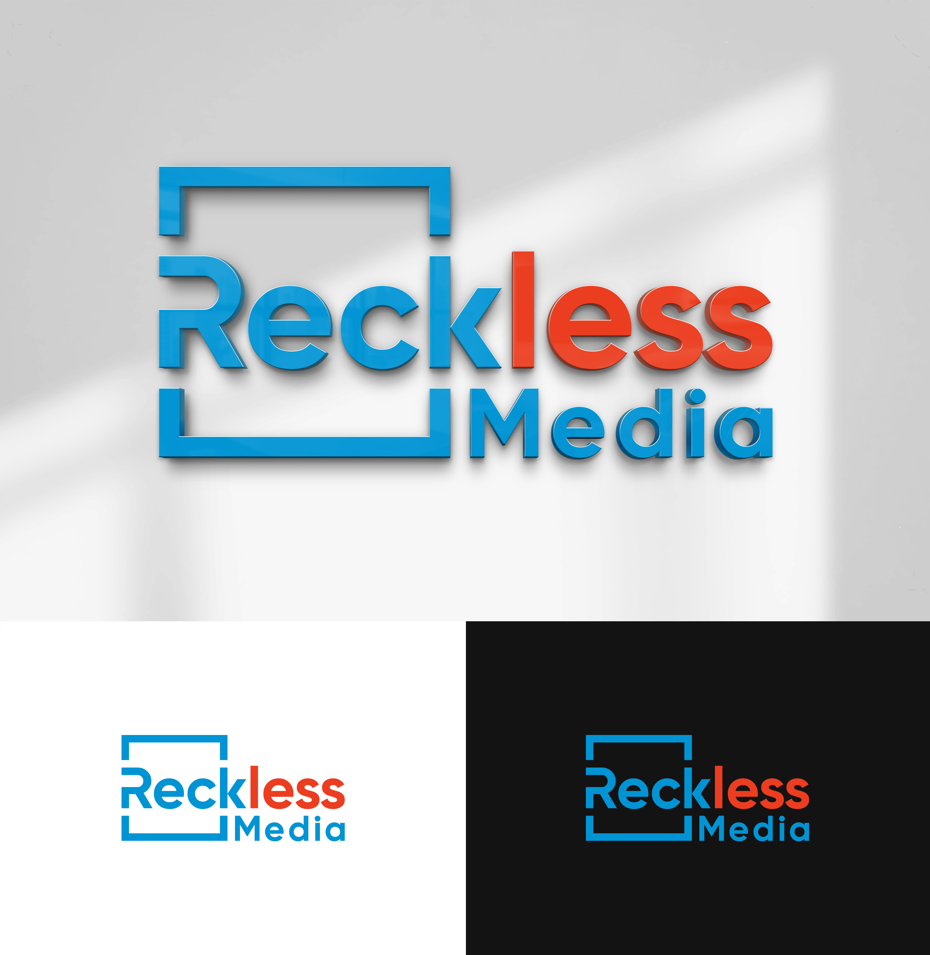 Logo Design by loveqis for Reckless Media | Design #34525983