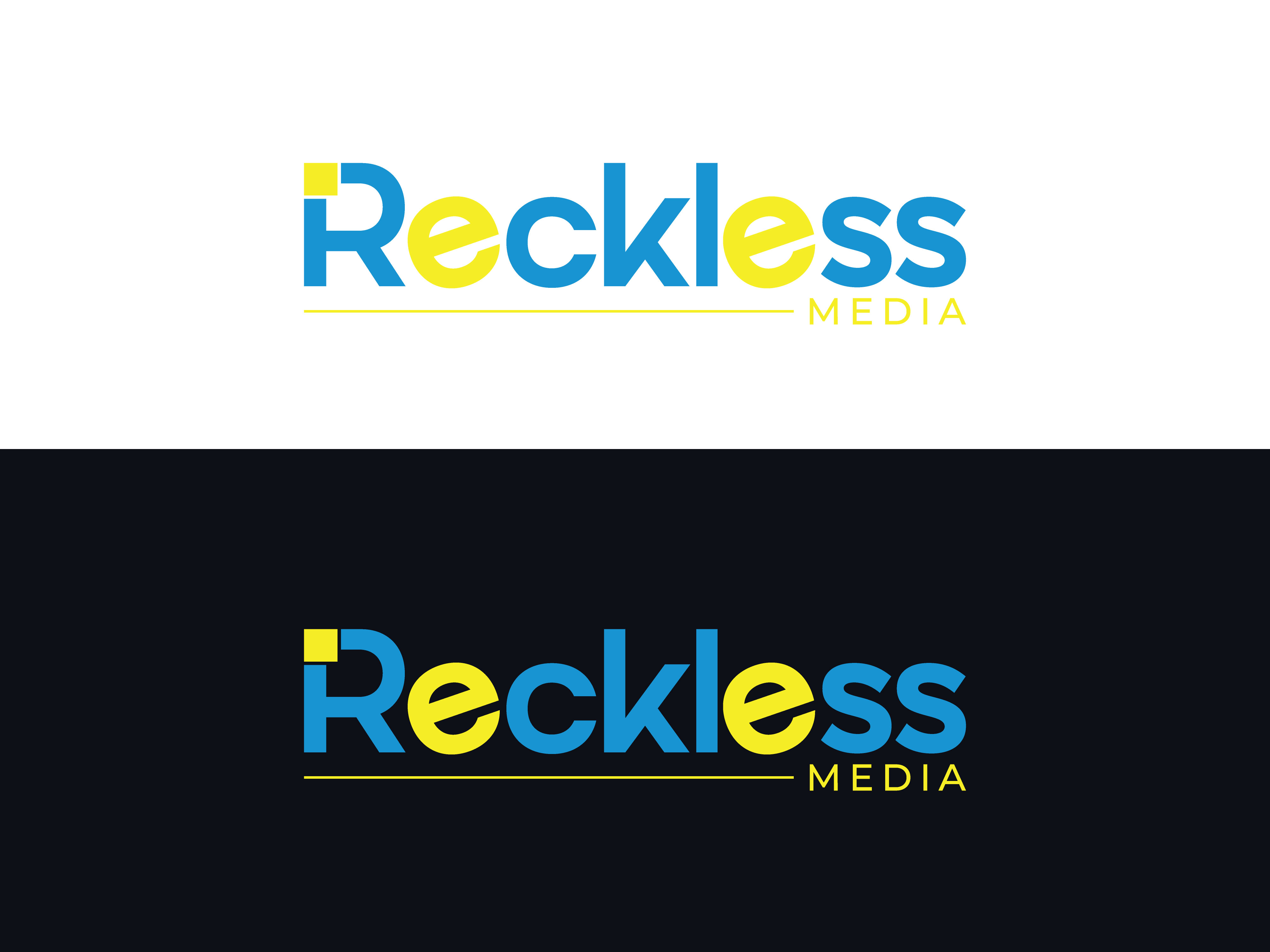Logo Design by GeekGroup for Reckless Media | Design #34534334