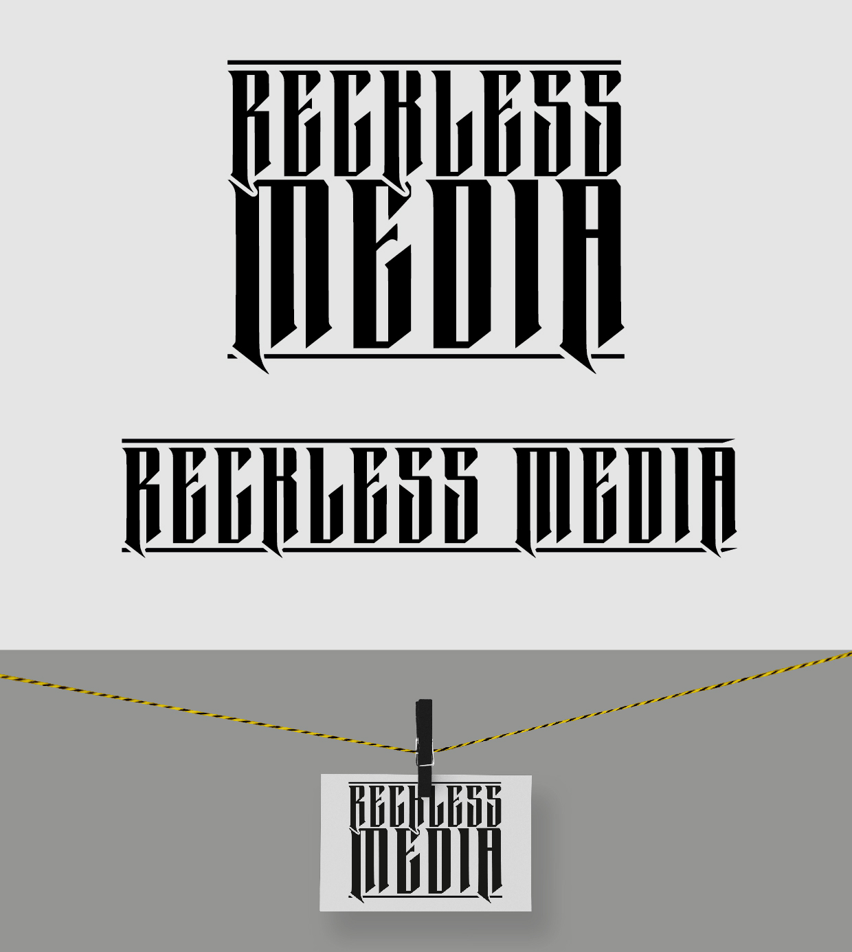 Diseño de Logo por Kore Branding para Reckless Media | Diseño #34538032