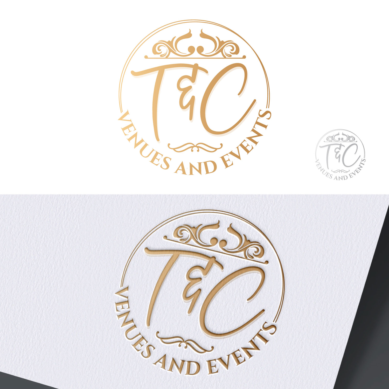 Logo Design by Suvendu.S for T&C Venues  | Design #34557053