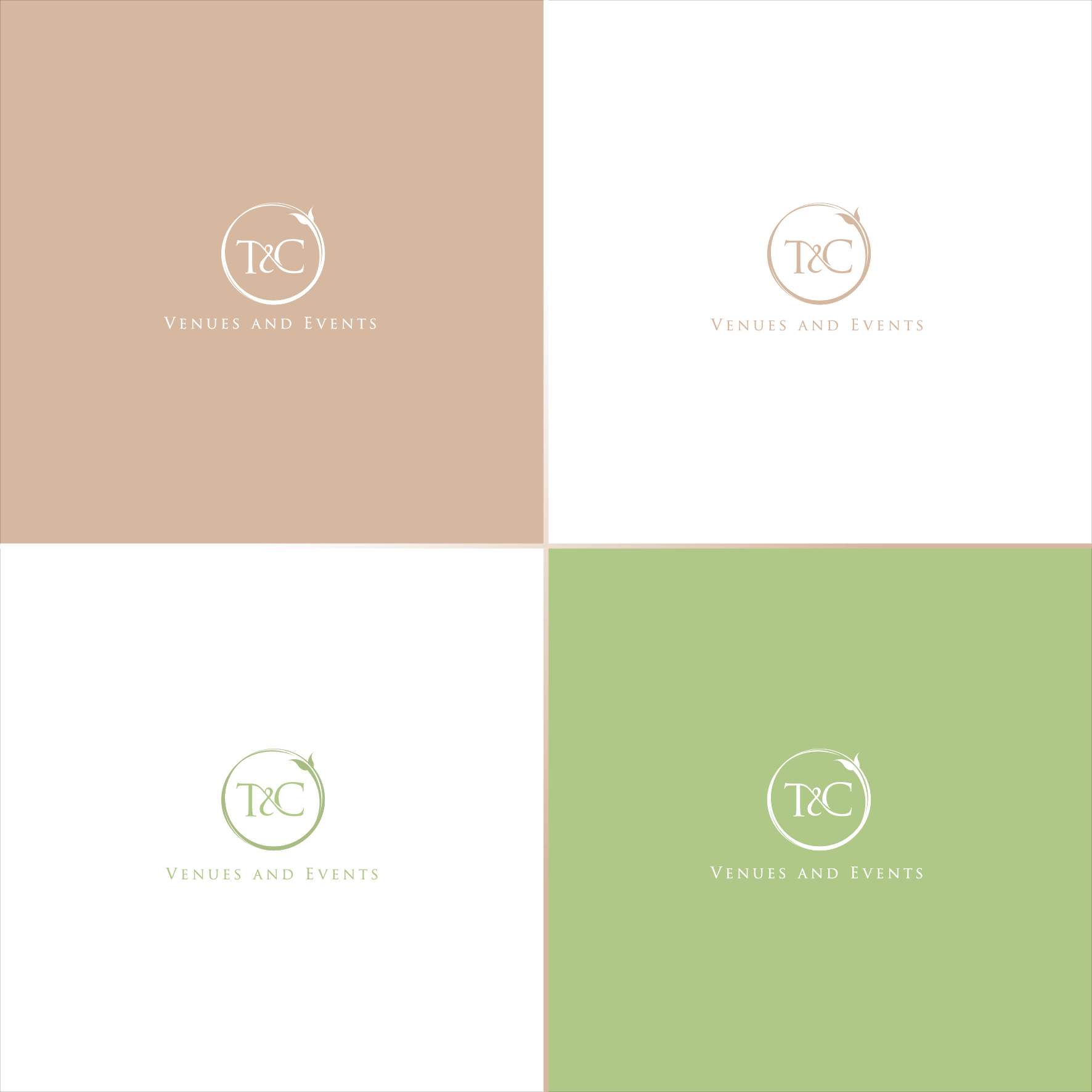 Logo Design by Raw Canvas for T&C Venues  | Design #34532152