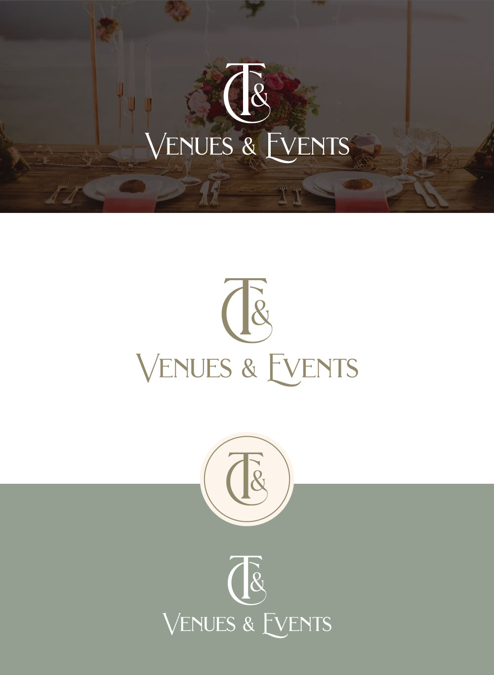 Logo Design by Cactus Designs for T&C Venues  | Design #34528825