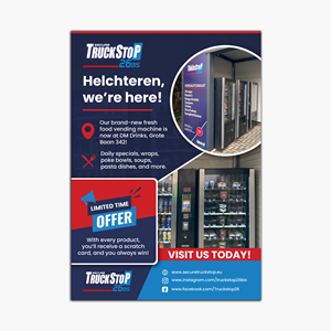 Flyer Design by Design Grind for Truckstop 26Bis BV | Design: #34563507