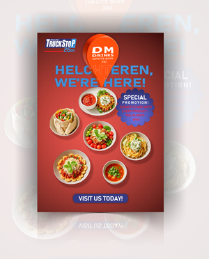 Flyer Design by shakibali for Truckstop 26Bis BV | Design: #34540038
