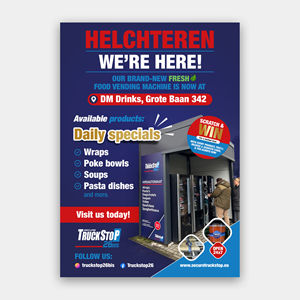 Flyer-Design von debdesign für Truckstop 26Bis BV | Design: #34527024