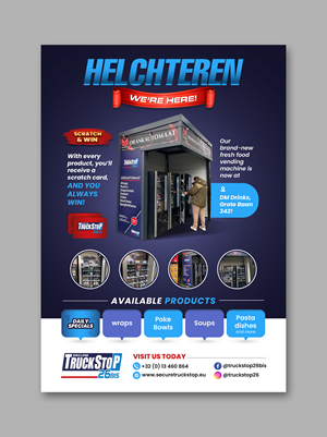 Flyer-Design von debdesign für Truckstop 26Bis BV | Design: #34527851