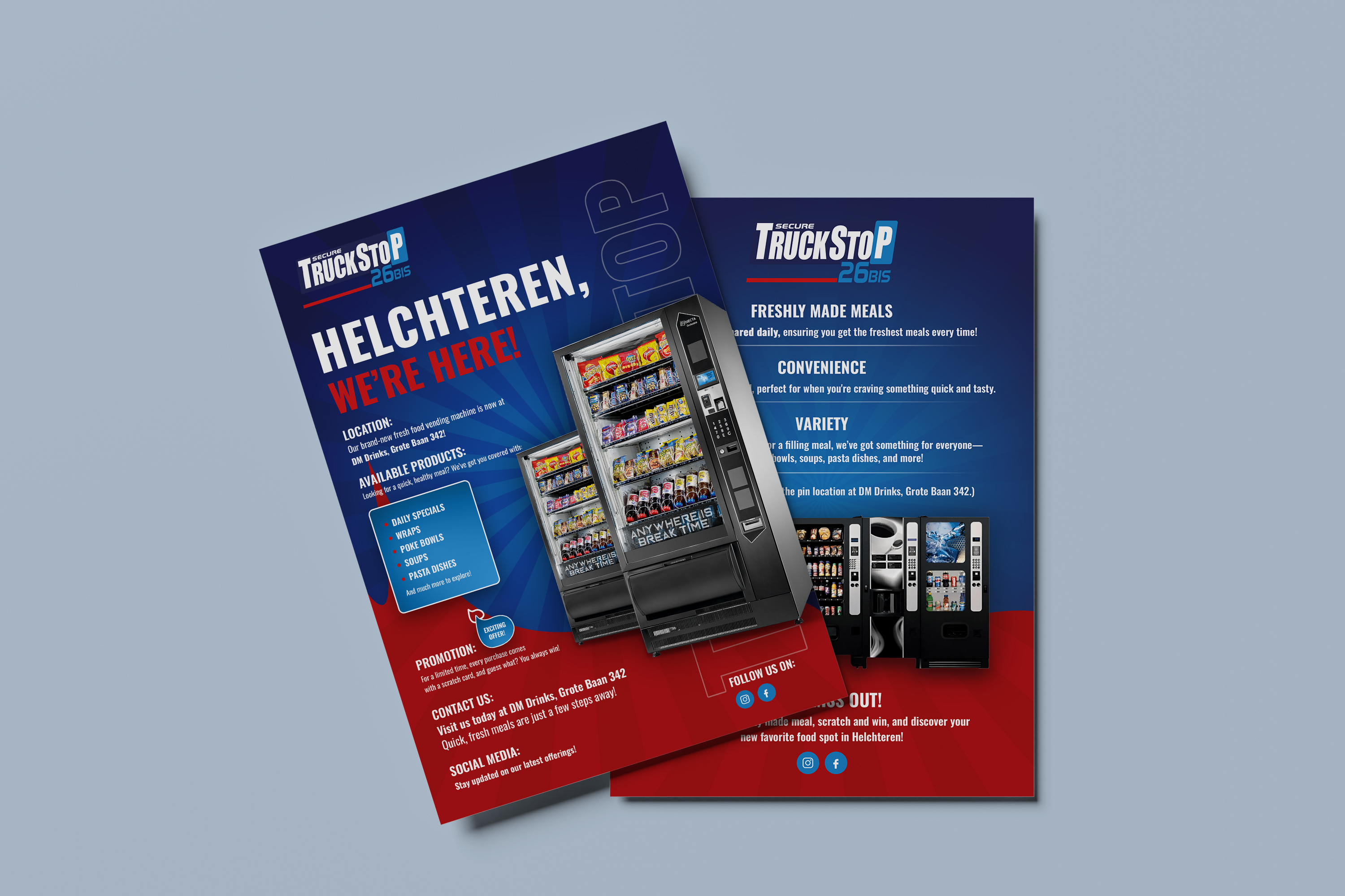 Flyer Design by nzdesigners for Truckstop 26Bis BV | Design #34535587