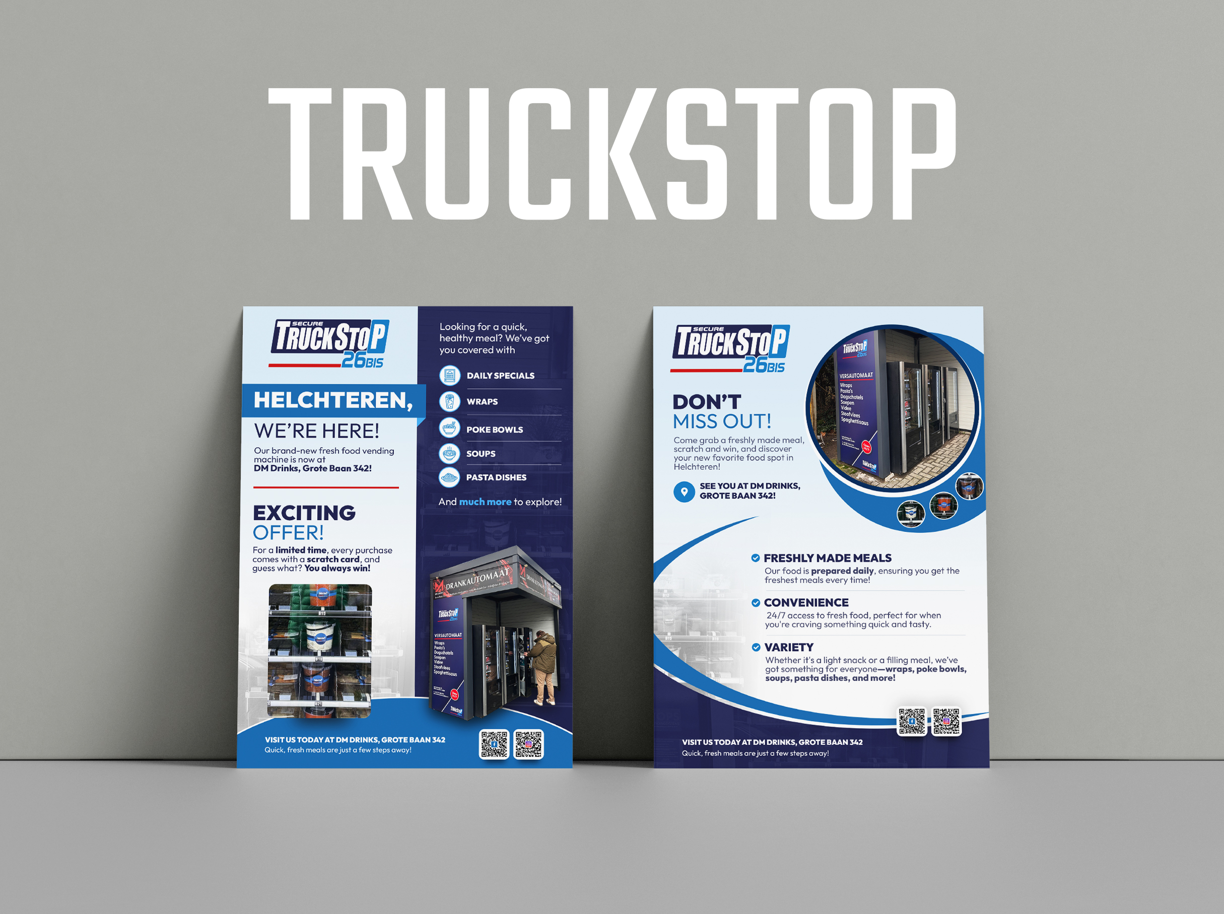 Flyer Design by NZ Creatives for Truckstop 26Bis BV | Design #34536855
