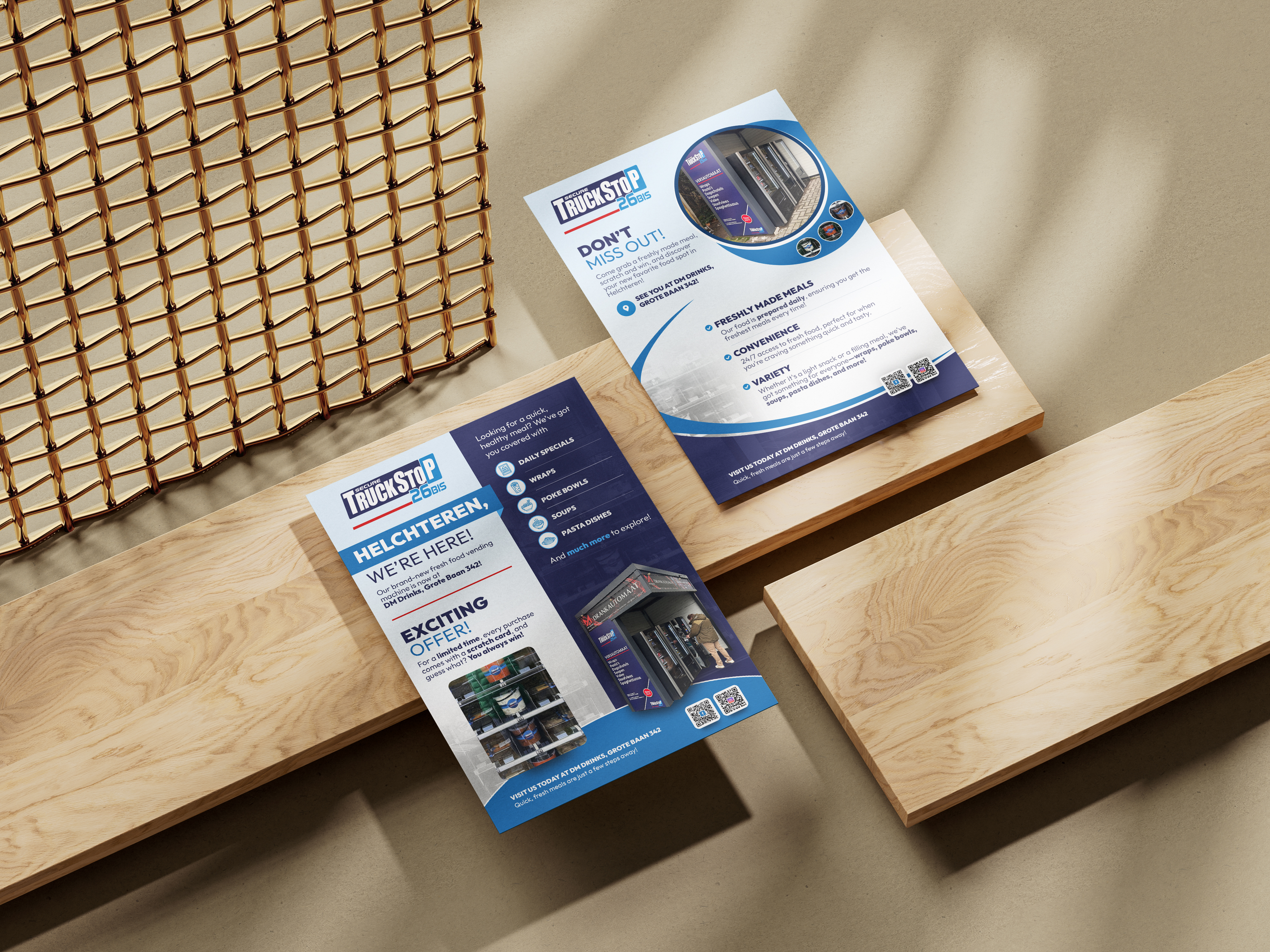 Flyer Design by NZ Creatives for Truckstop 26Bis BV | Design #34536856