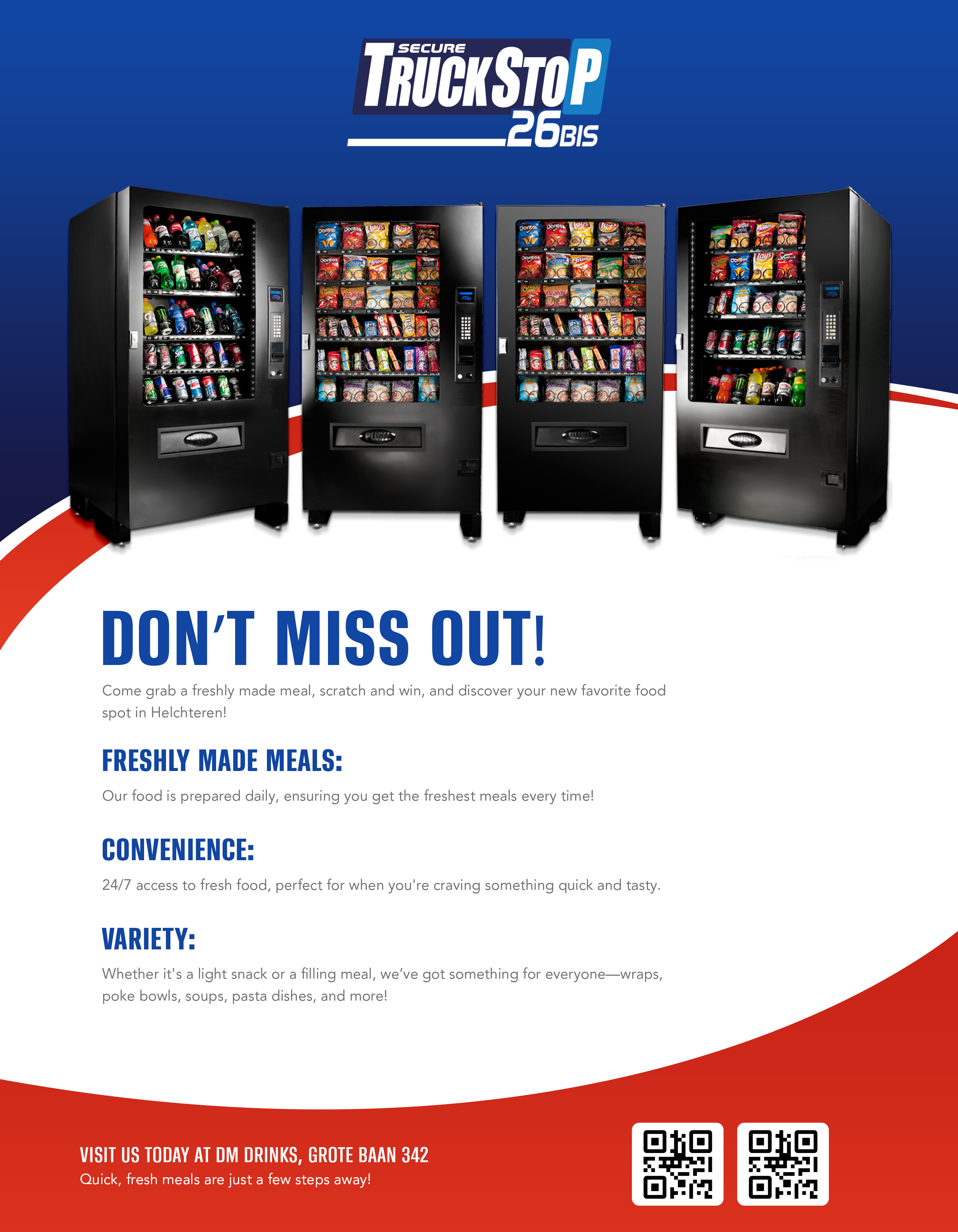 Flyer Design by nzdesigners for Truckstop 26Bis BV | Design #34540962