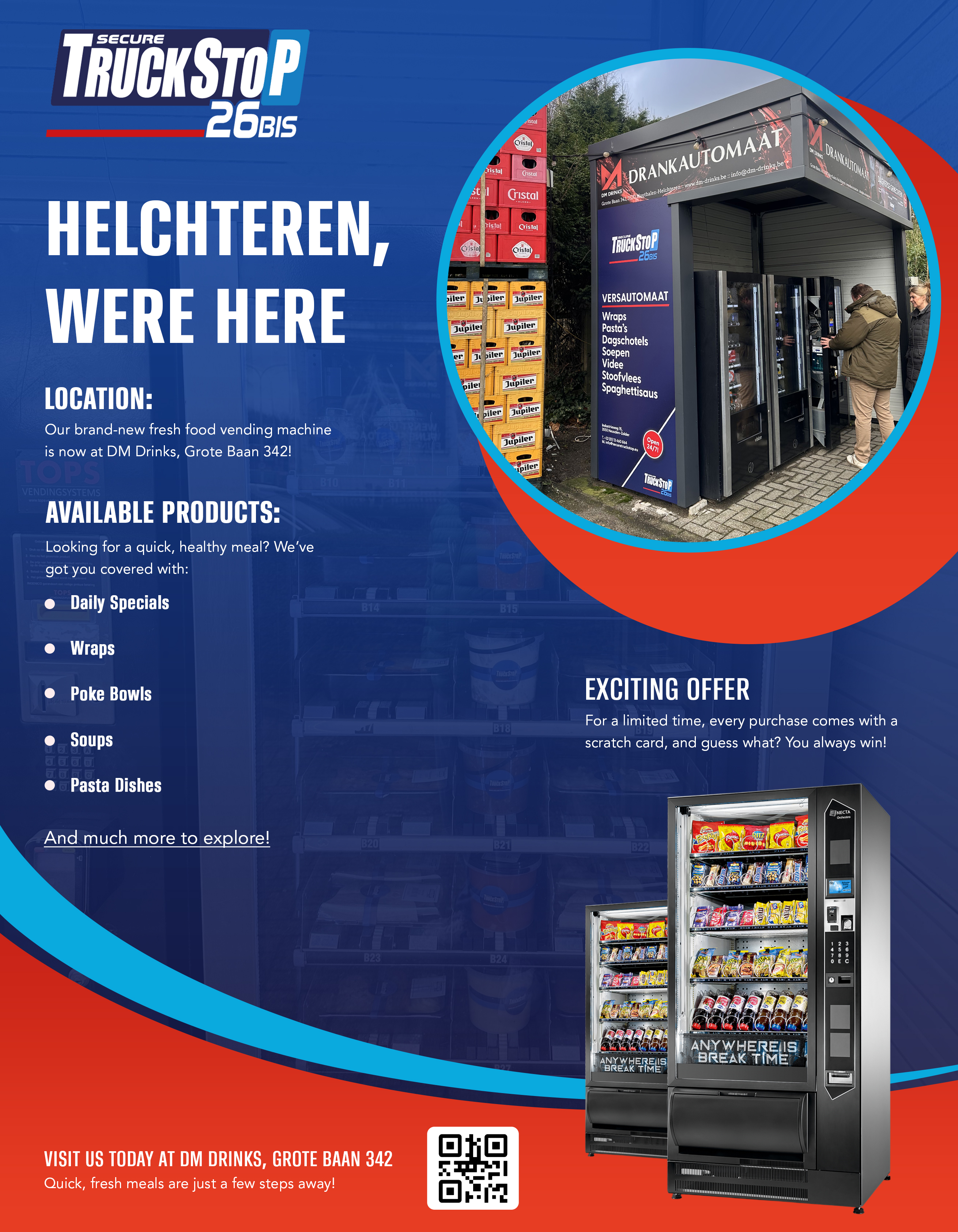 Flyer Design by nzdesigners for Truckstop 26Bis BV | Design #34540963