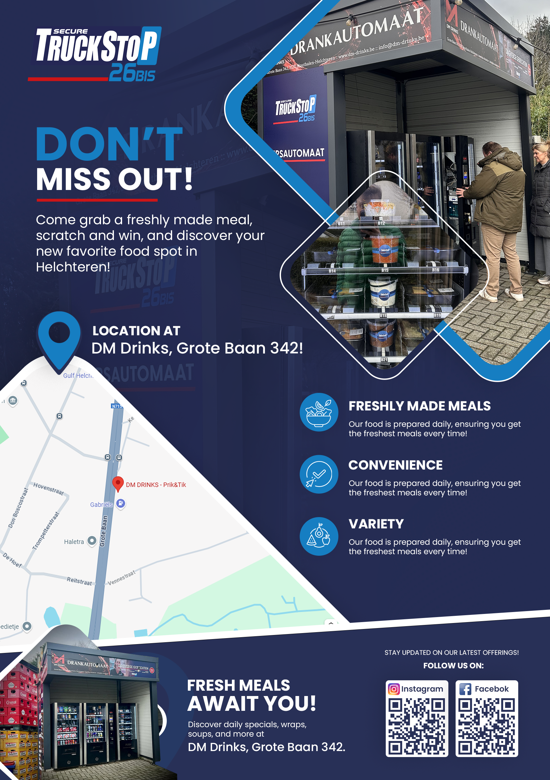 Flyer-Design von nzdesigners für Truckstop 26Bis BV | Design #34540973