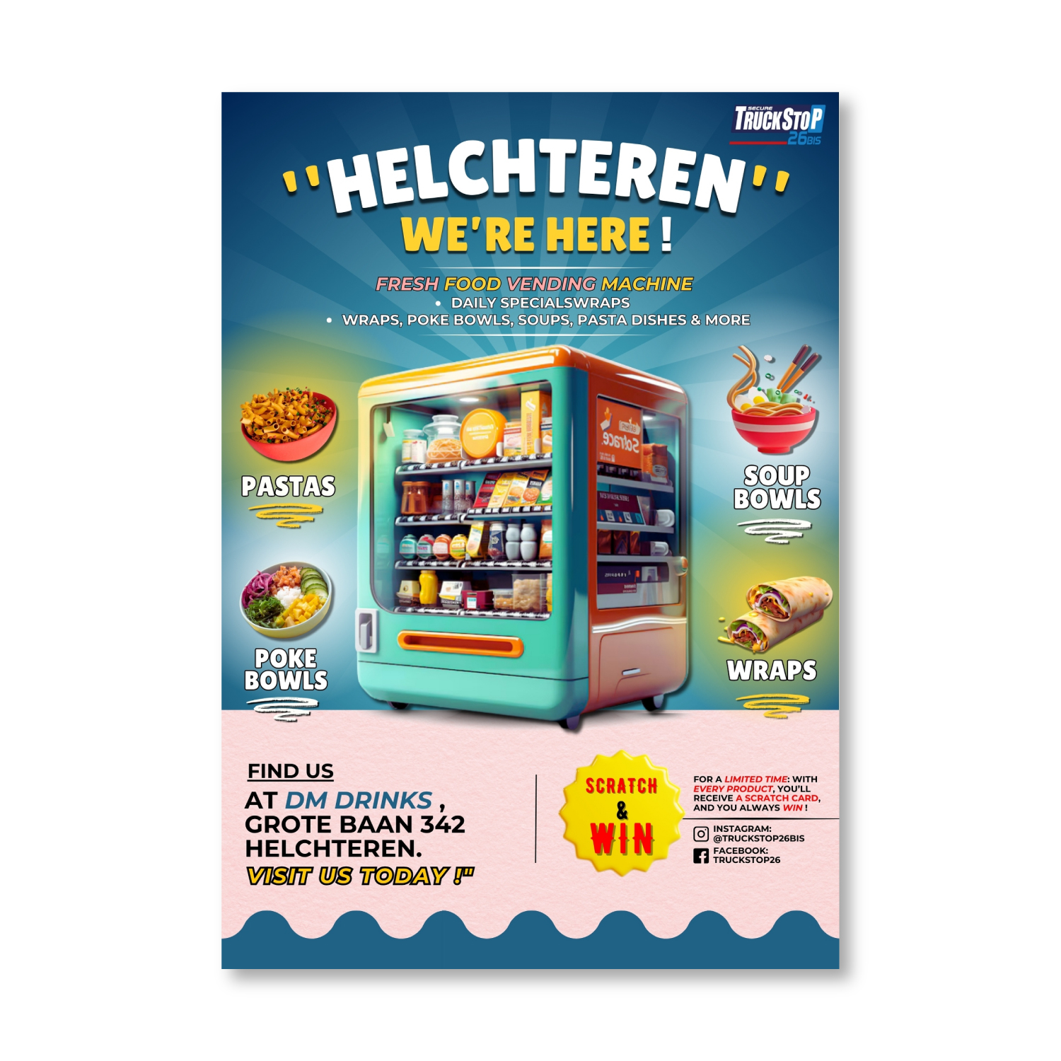 Design de Flyer par TheWebD pour Truckstop 26Bis BV | Design #34529811