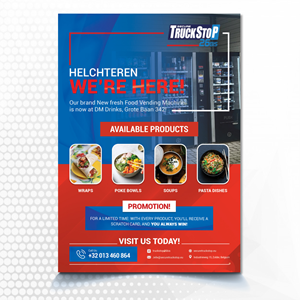 Flyer Design by Tan-D for Truckstop 26Bis BV | Design: #34541883