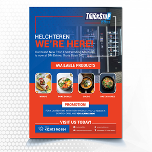 Flyer Design by Tan-D for Truckstop 26Bis BV | Design: #34541884