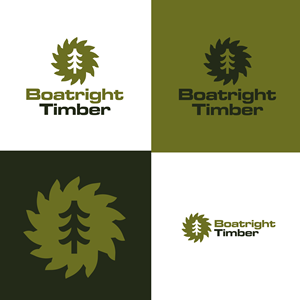 Logo Design by Eve.A for Boatright Timber | Design: #34639977