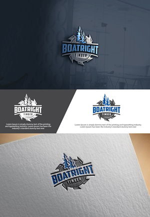Logo Design by sulemani  creation for Boatright Timber | Design: #34648107