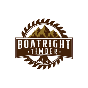 Logo Design by magelangart for Boatright Timber | Design: #34646385