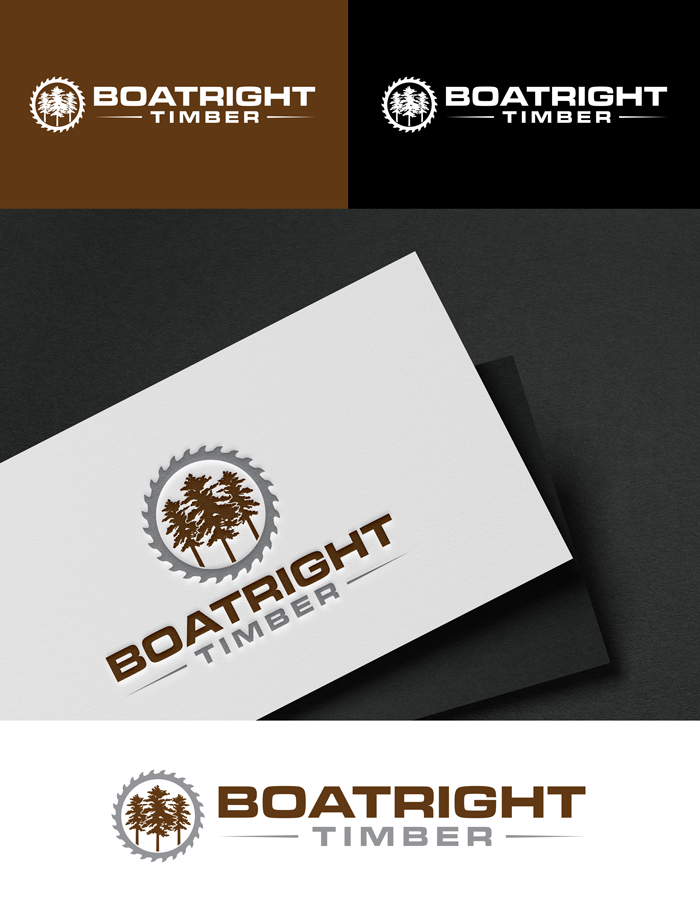 Logo Design by Endyy  for Boatright Timber | Design #34641935