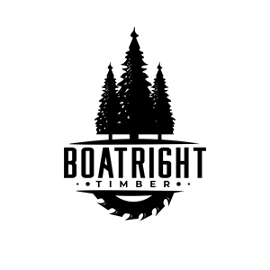 Logo Design by MasMasDesign for Boatright Timber | Design: #34641916