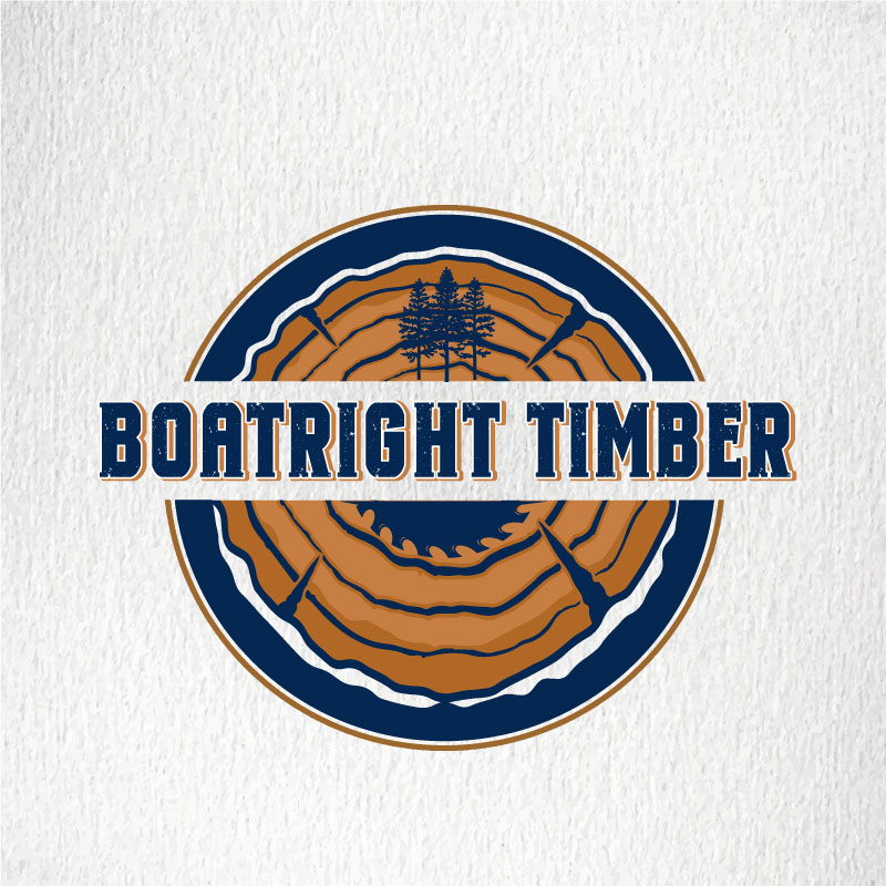 Logo Design by techteam761 for Boatright Timber | Design #34641042