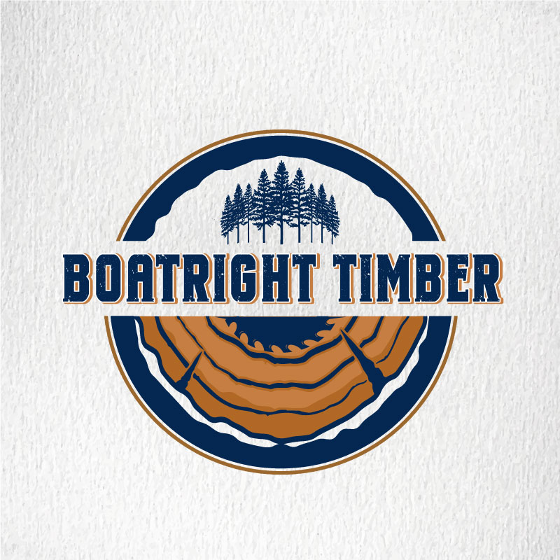 Logo Design by techteam761 for Boatright Timber | Design #34641065