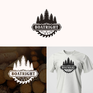 Logo Design by 4tech services for Boatright Timber | Design: #34639875