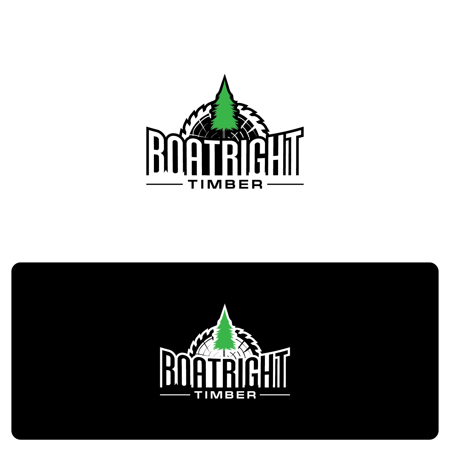Logo Design by Maxo-Biz for Boatright Timber | Design #34645465