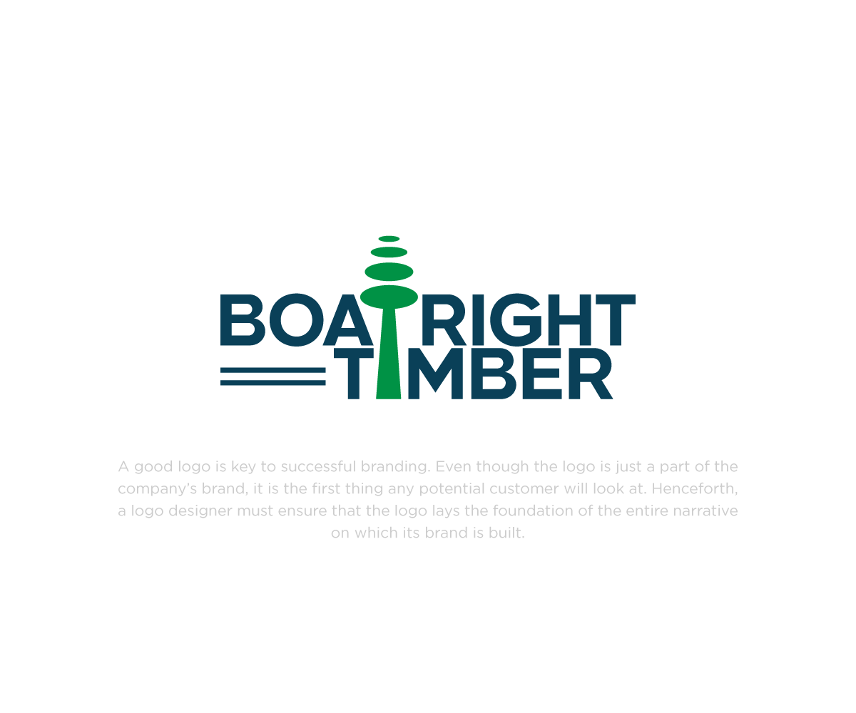 Logo Design by Abdul 20 for Boatright Timber | Design #34643760