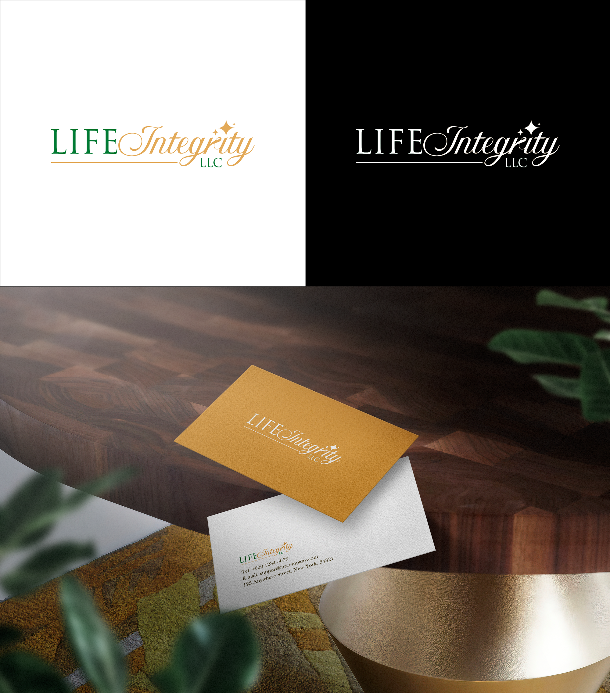 Logo Design by RA-bica for Life Integrity LLC  | Design #34535336