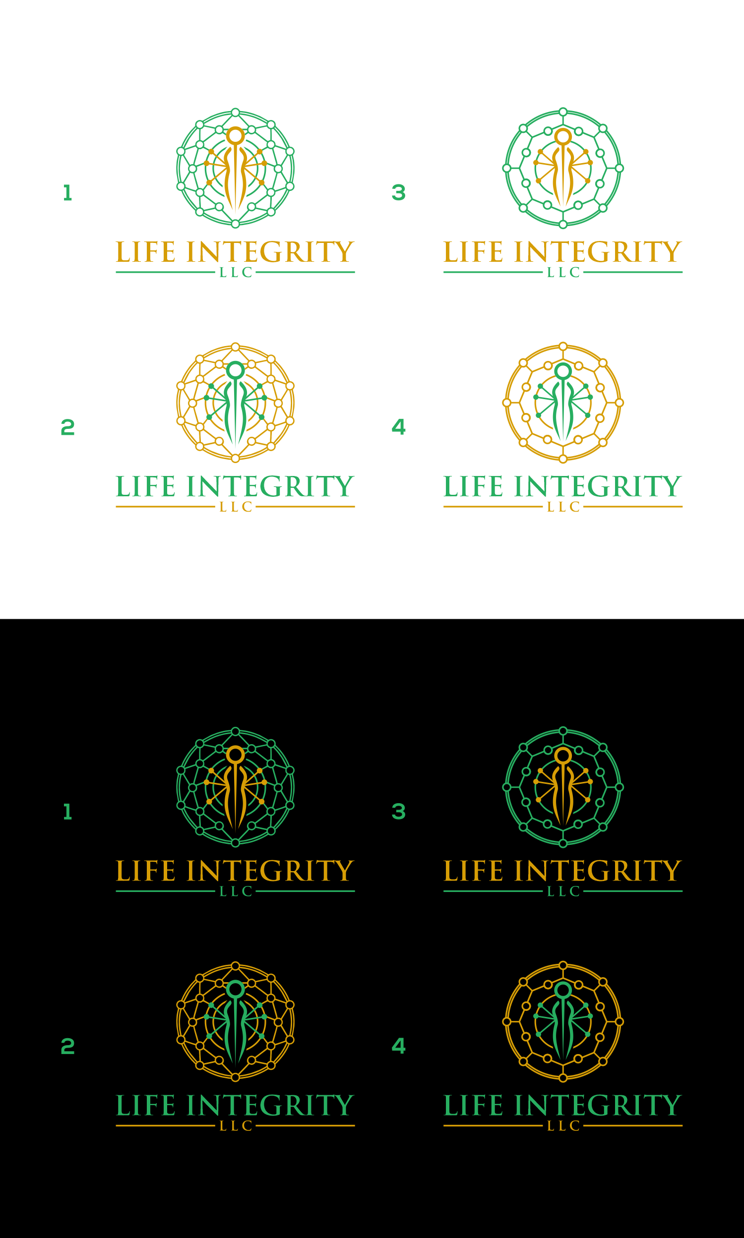 Logo Design by Jefri Fernando for Life Integrity LLC  | Design #34540698
