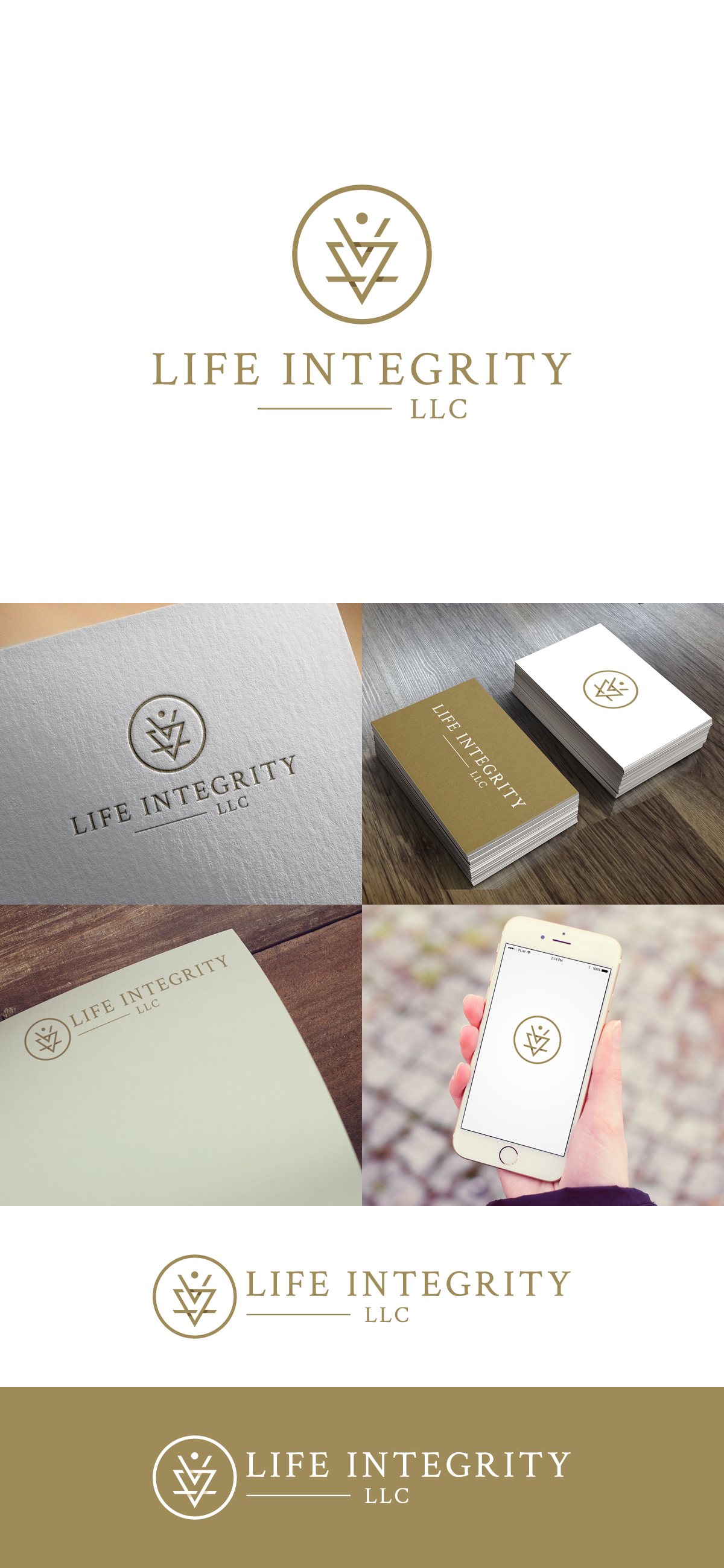 Logo-Design von NineOwl für Life Integrity LLC  | Design #34538800