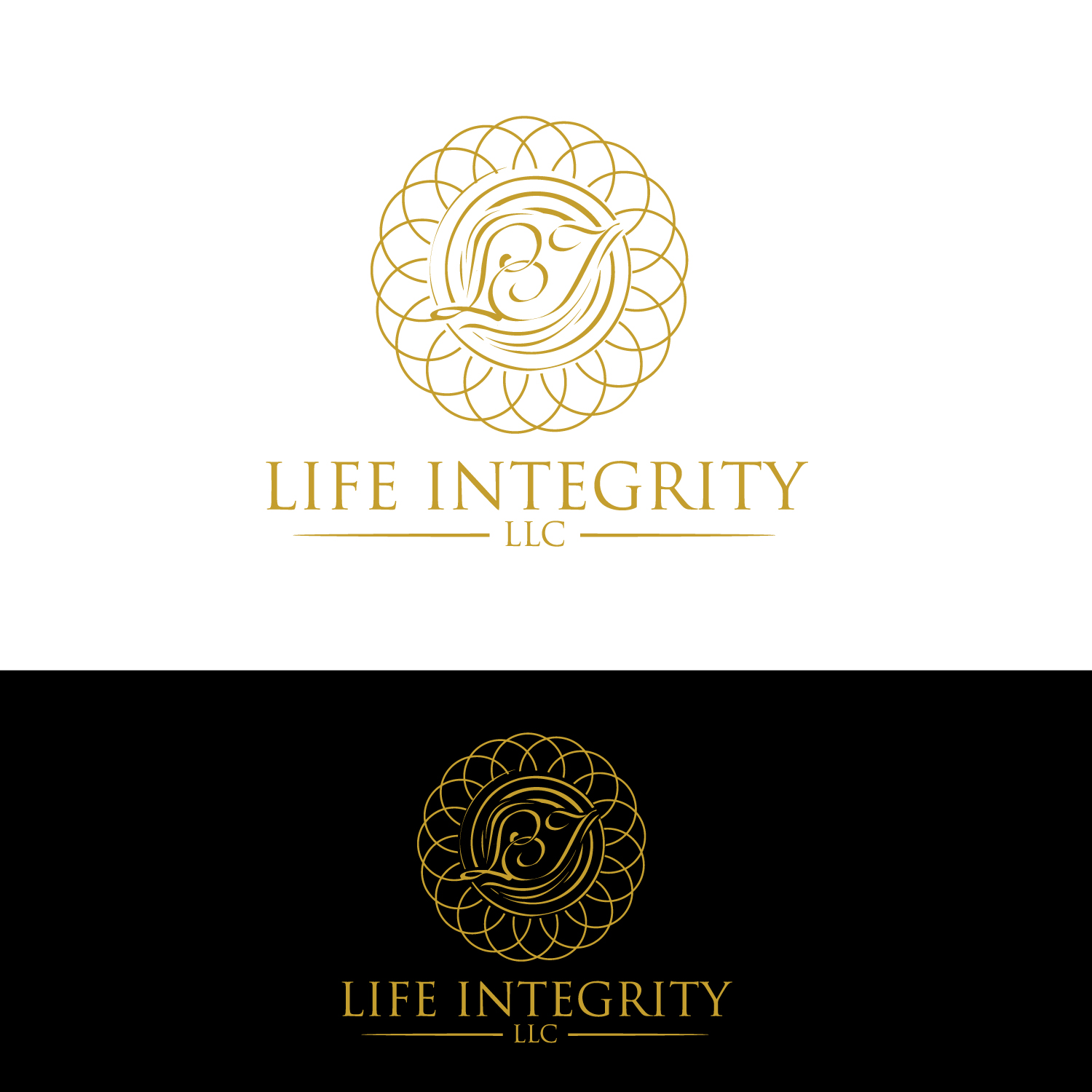 Logo Design by GODDREAMCREATION for Life Integrity LLC  | Design #34536585