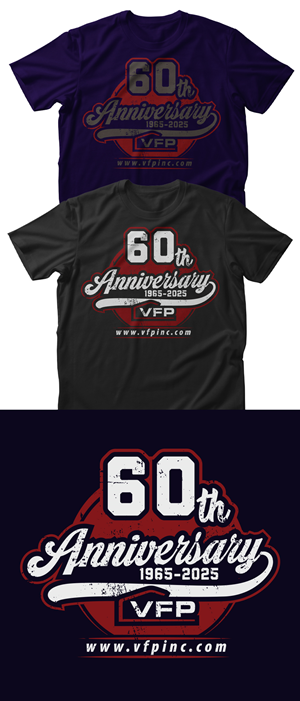 VFP, Inc. needs a 60th Anniversary design for print on tshirts and other merchandise